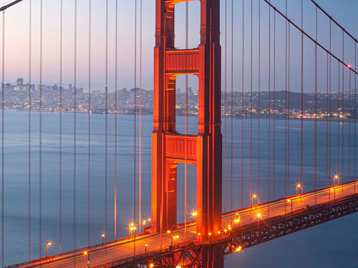 Golden Gate Bridge a San Francisco in California