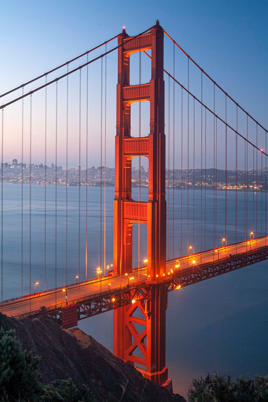 Golden Gate Bridge a San Francisco in California