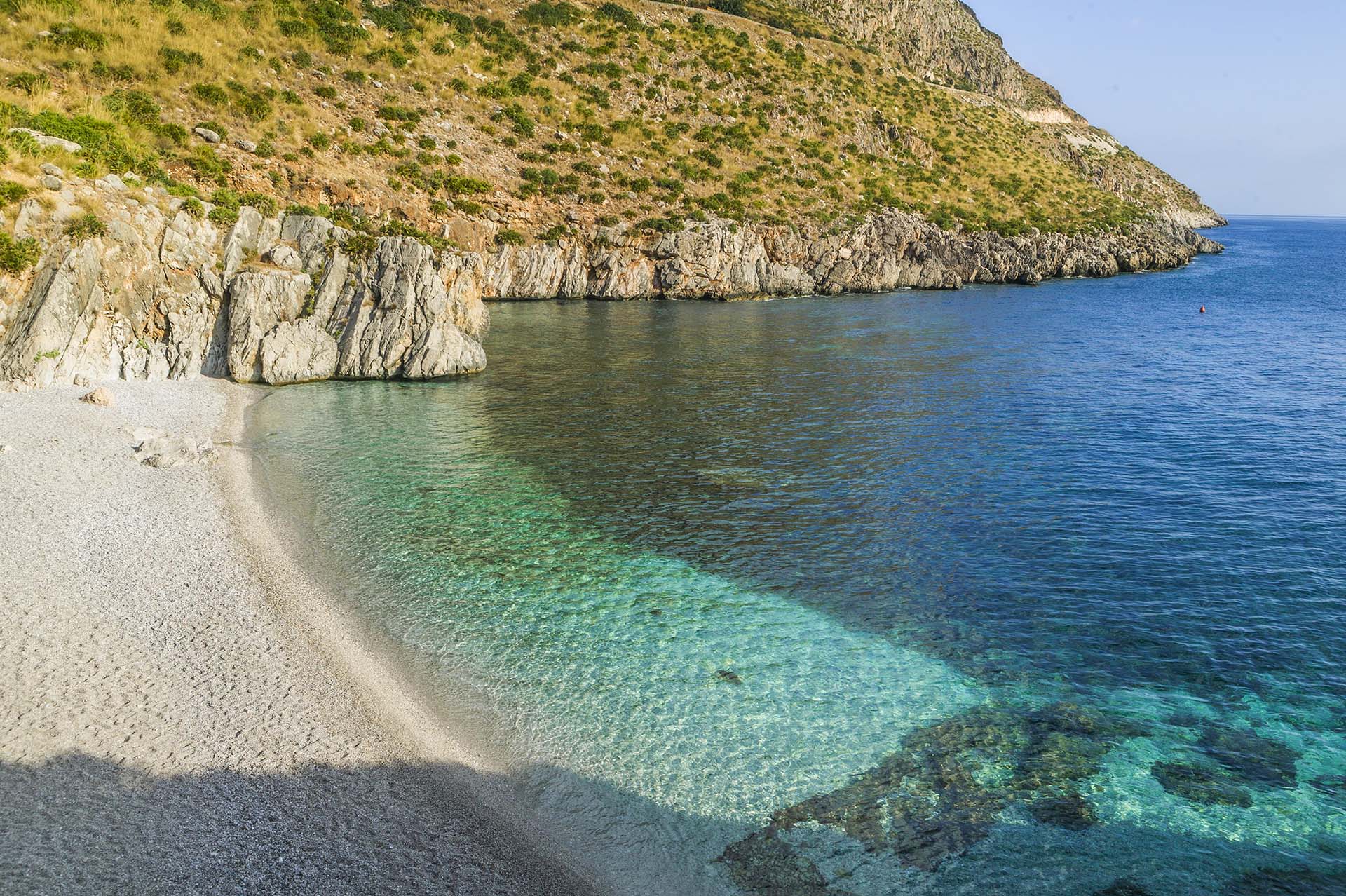 Riserva dello Zingaro, spiaggia Cala Tonnarella dell’Uzzo
