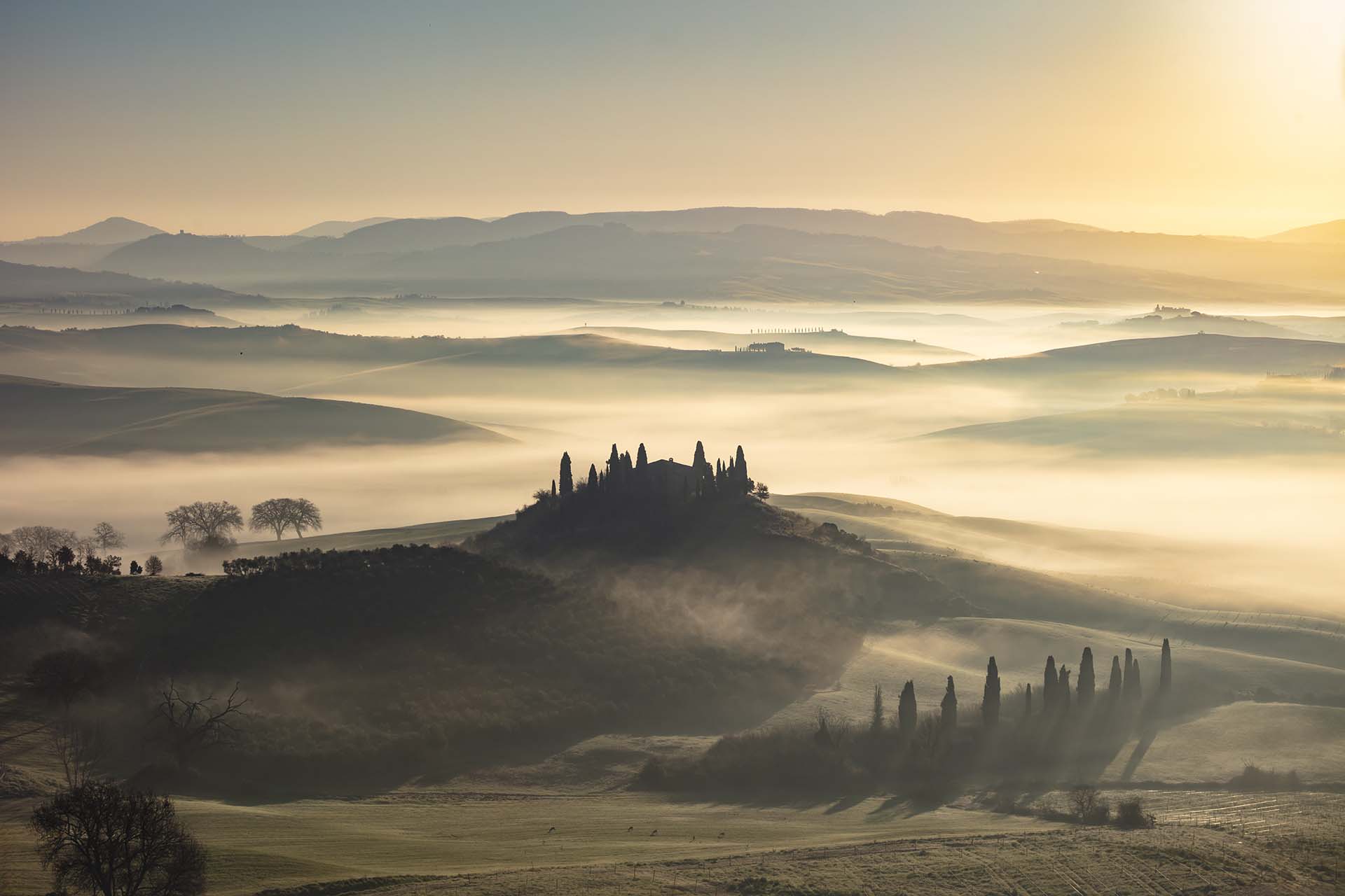 Val d’Orcia: il paesaggio patrimonio UNESCO nel cuore della Toscana