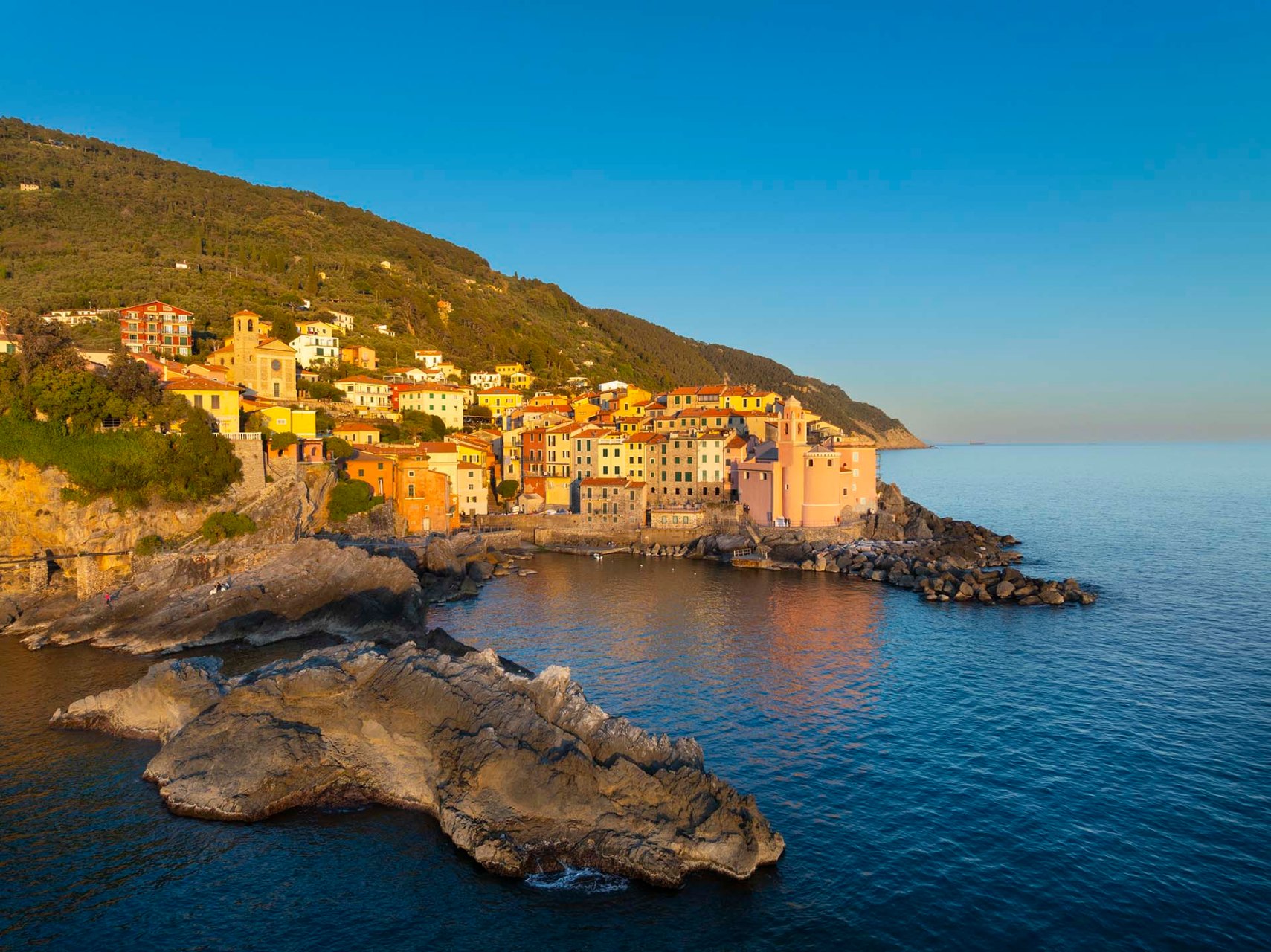 Il borgo di Tellaro nel Golfo dei Poeti.