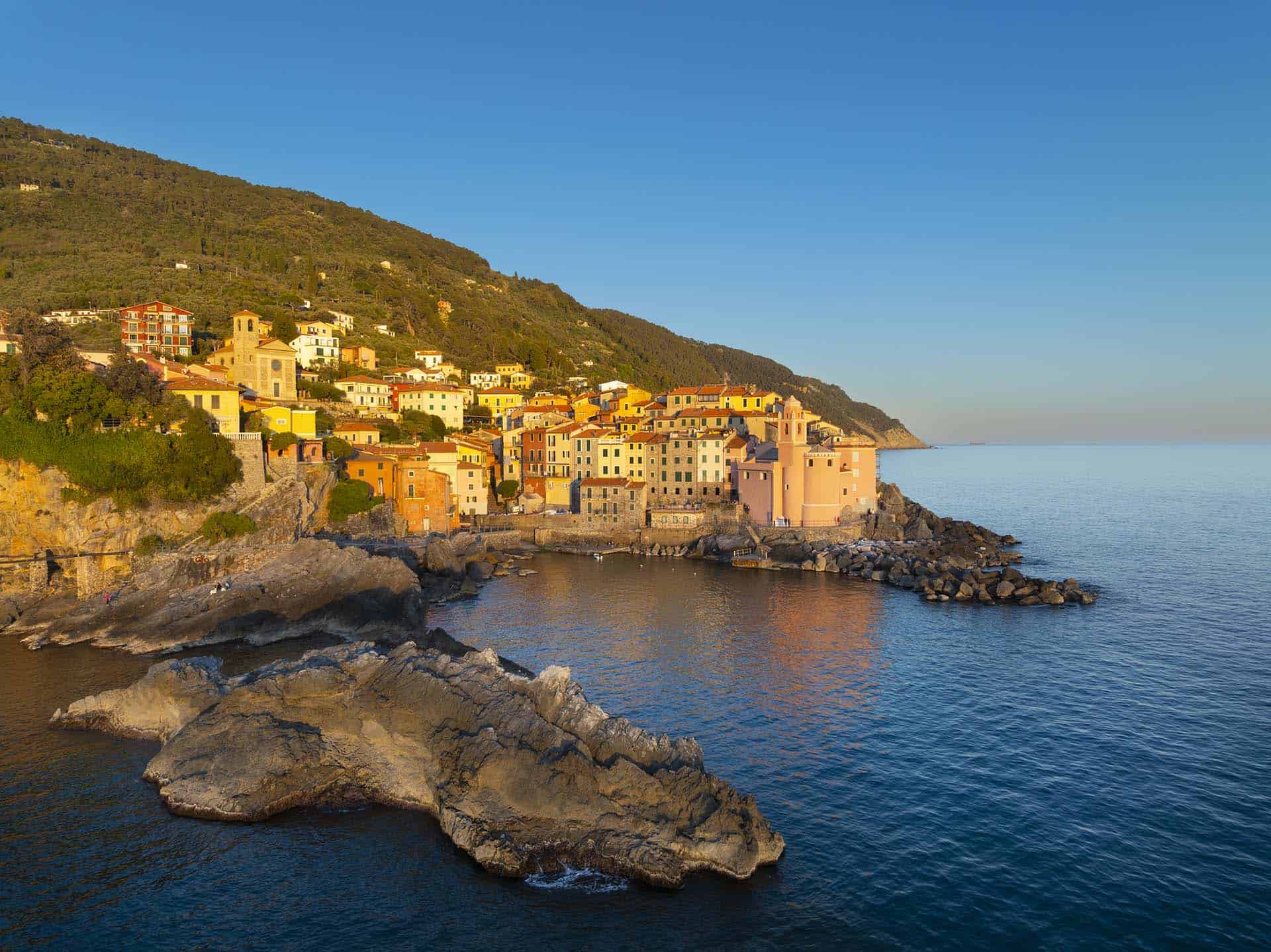 Il borgo di Tellaro nel Golfo dei Poeti.