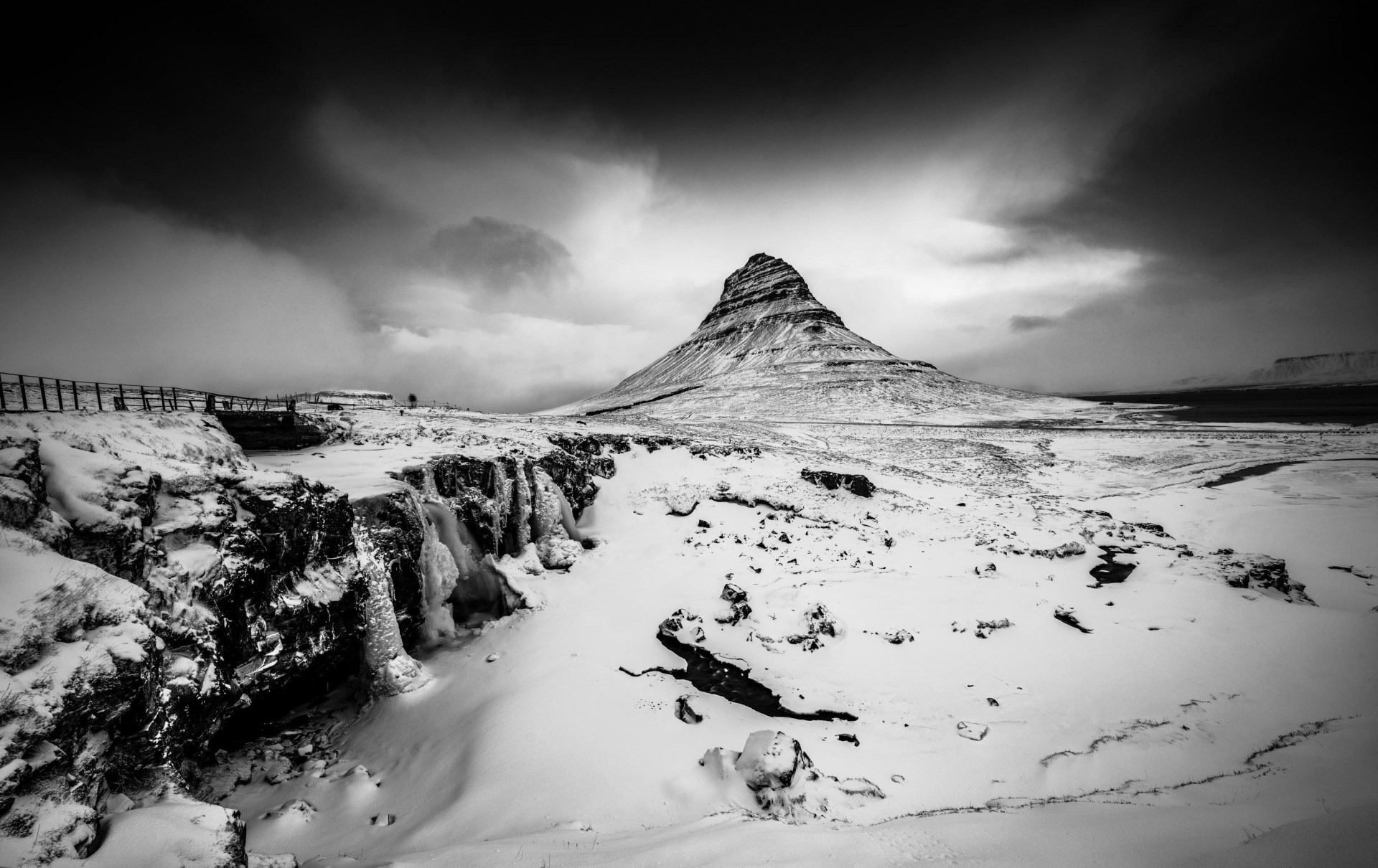 Kirkjufell, Kirkjufellsfoss, Islanda,