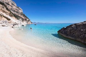 Cala Goloritzé nel Golfo di Orosei in Sardegna.