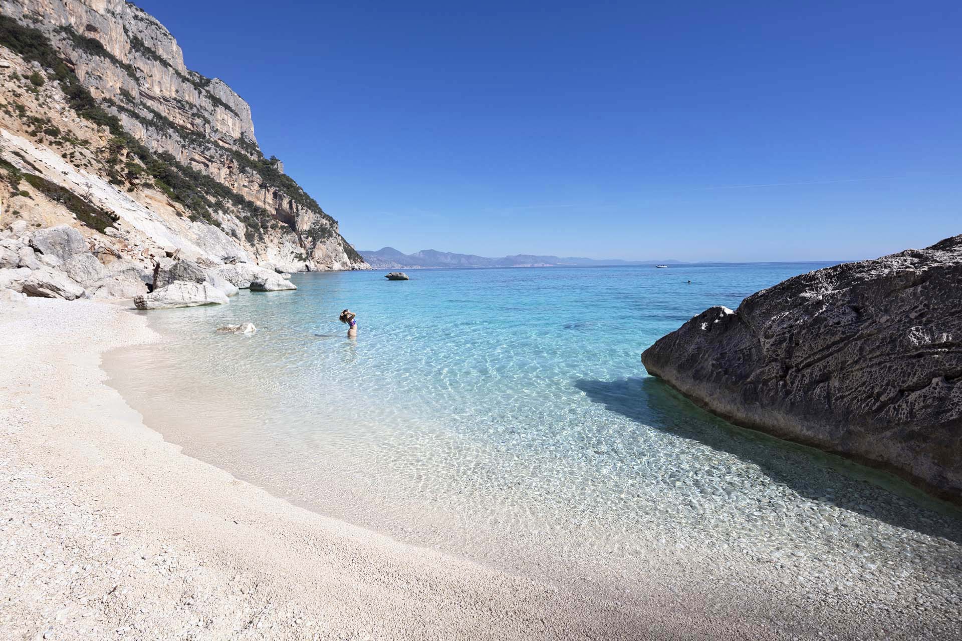Cala Goloritzé nel Golfo di Orosei in Sardegna.