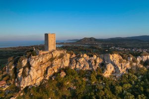 Il Castello della Fava a Posada in Sardegna.