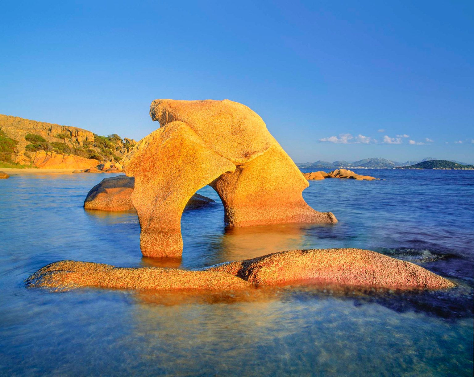 Roccia dell'Elefante a Cala di Volpe.