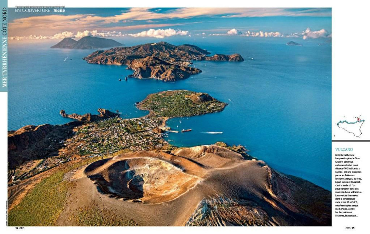 apertura Geo Magazine Vulcano isole eolie