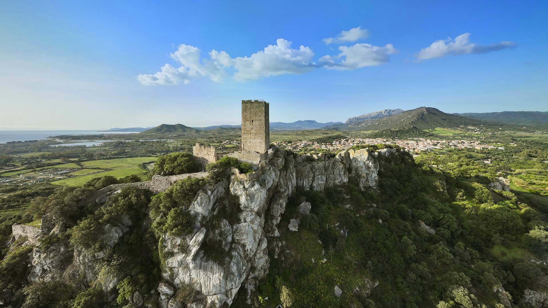 Il Castello della Fava a Posada in Sardegna.
