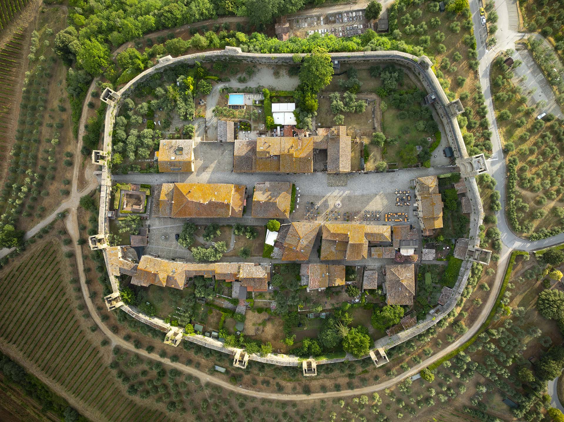Il borgo di Monteriggioni