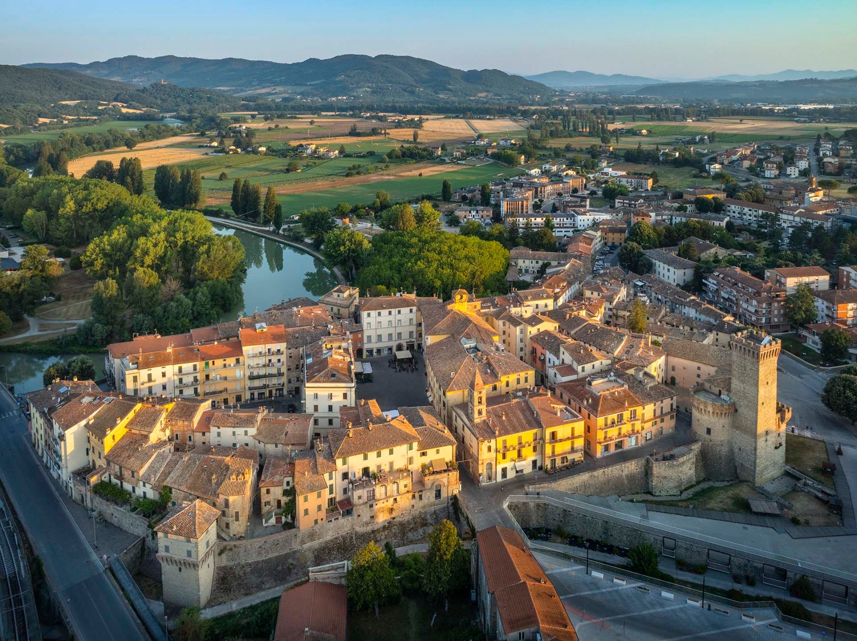 Il borgo di Umbertide in Valtiberina