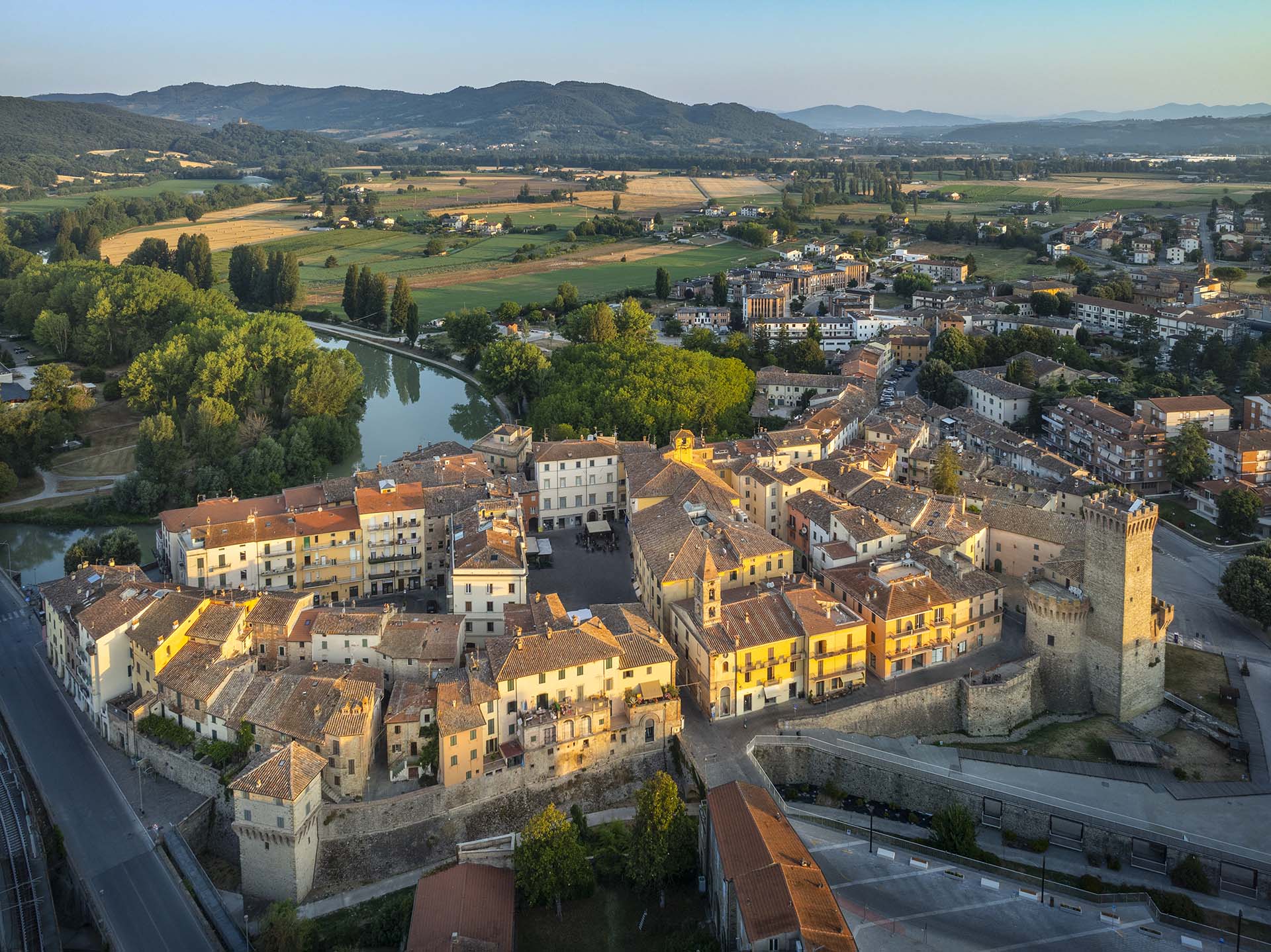 Il borgo di Umbertide in Valtiberina
