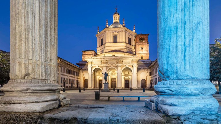 Basilica e Colonne di San Lorenzo a Milano