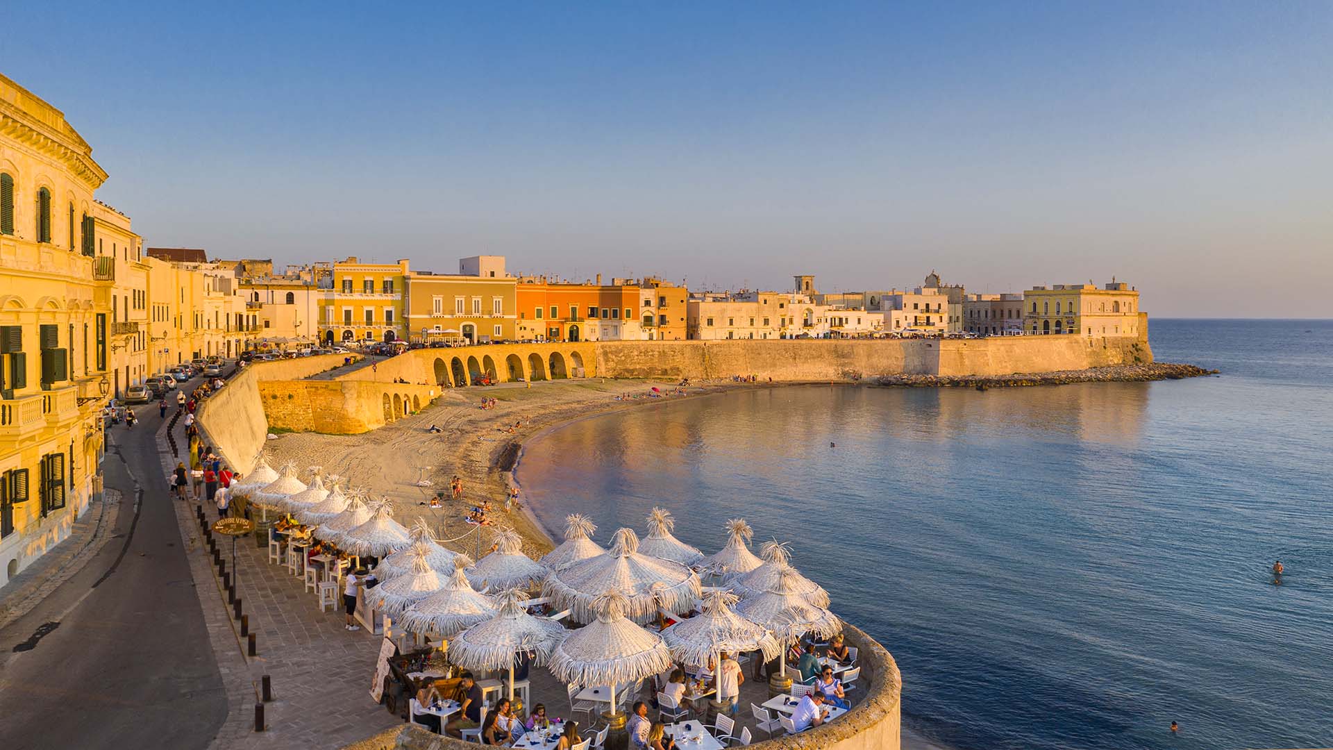 Ristorante sulle vecchie mura e Spiaggia della Purità a Gallipoli