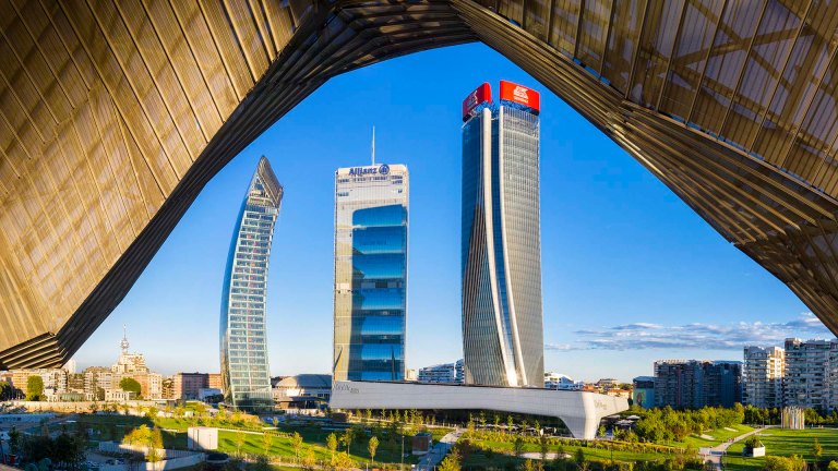 Le Tre Torri di City Life a Milano