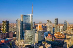 Lo skyline di Porta Nuova a Milano