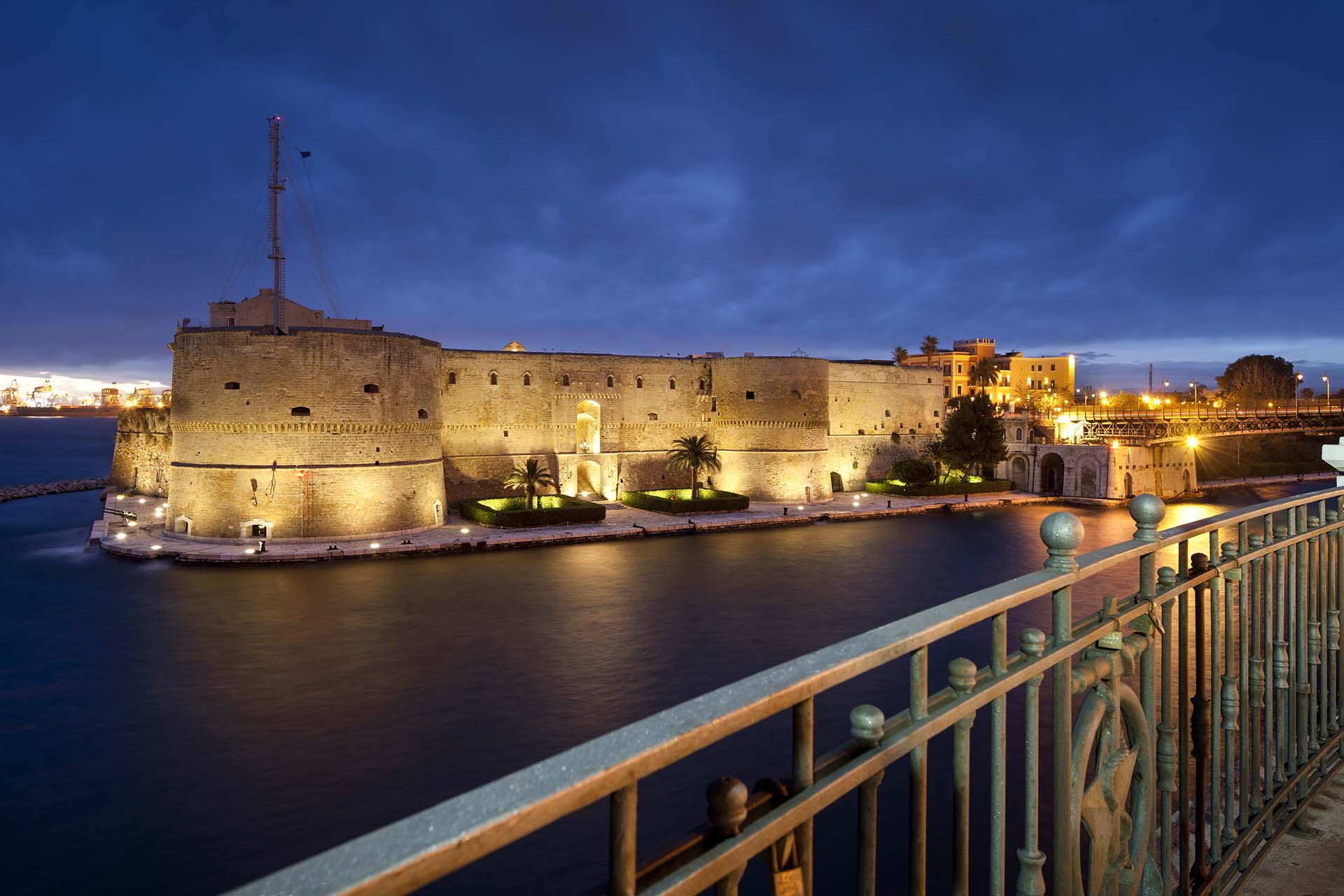 Il castello Aragonese di Taranto.