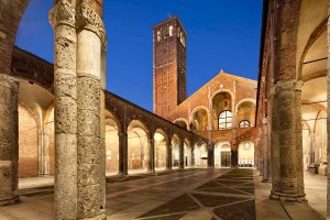 La basilica di Sant'Ambrogio a Milano