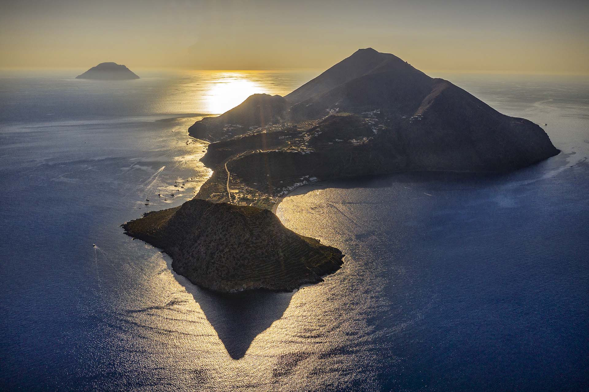 L'Isola di Filicudi nell'arcipelago delle Eolie in Sicilia.