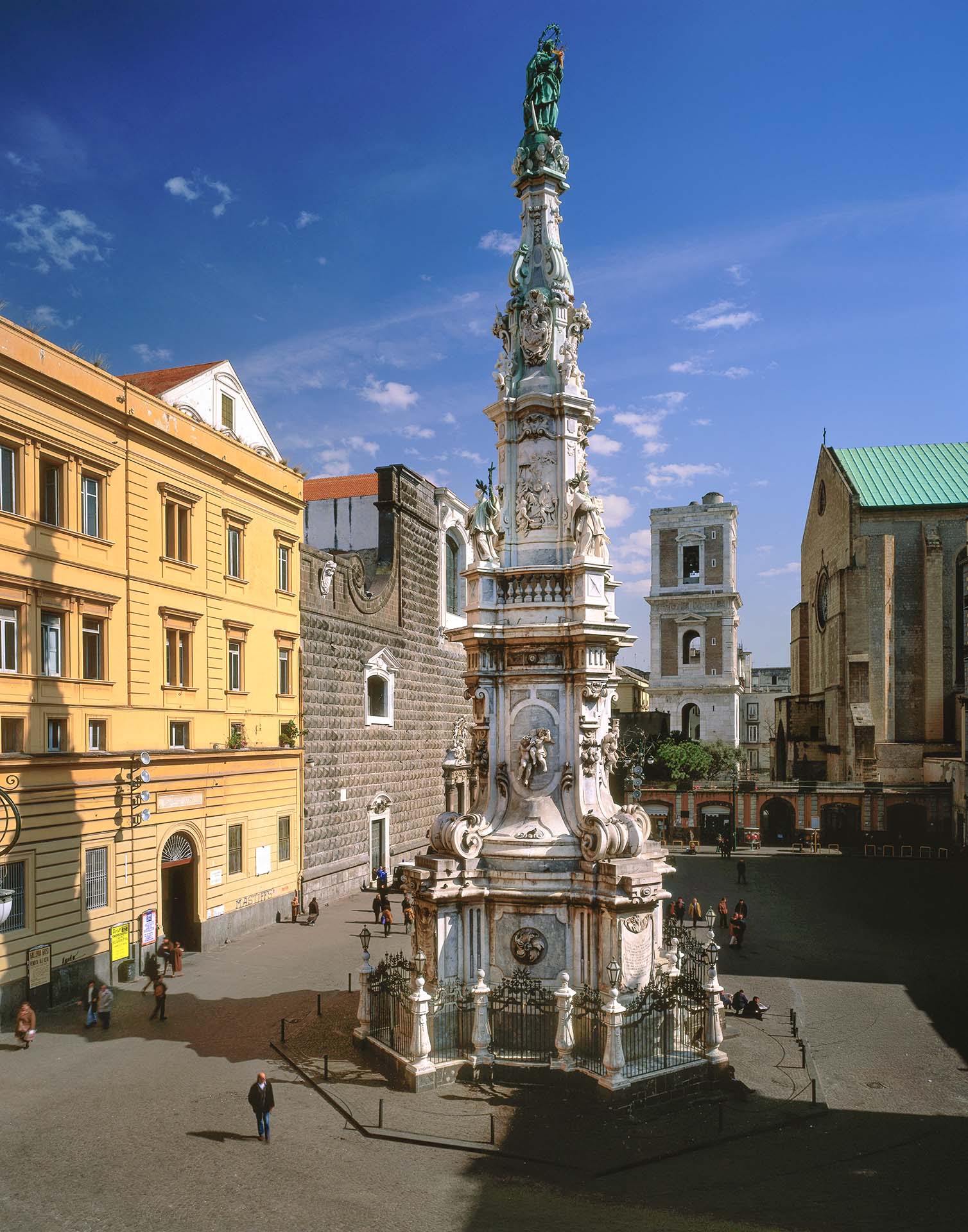 Piazza del Gesù Nuovo, Guglia dell'Immacolata.