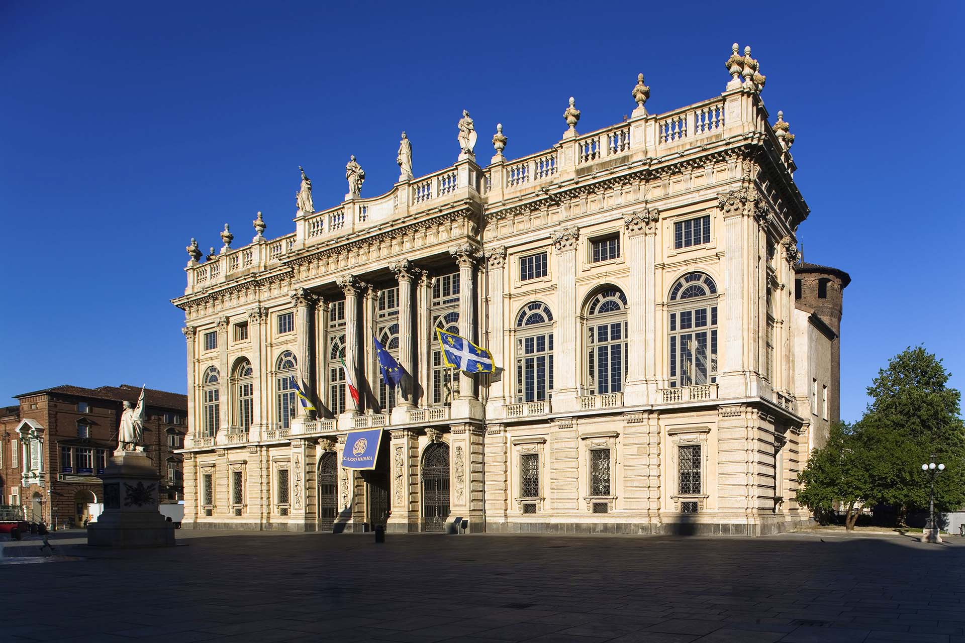 Palazzo Madama e Casaforte degli Acaja a Torino.