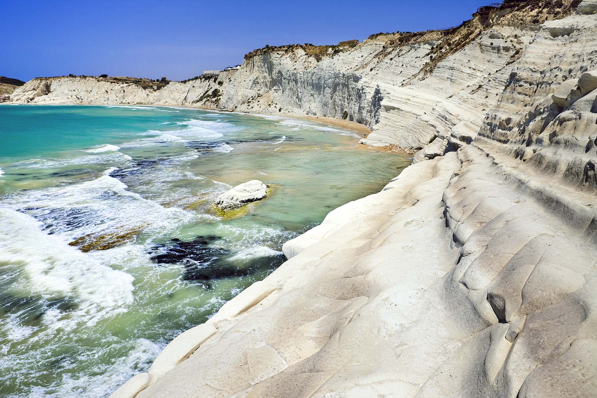 Scala dei Turchi Capo Rossello e Porto Empedocle.