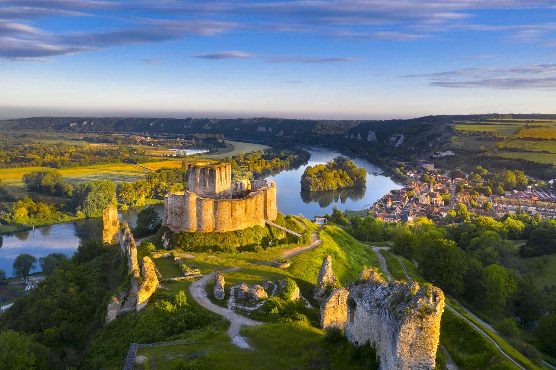 Château Gaillard: Sulle Orme di Riccardo Cuor di Leone tra le Rovine di Les Andelys.