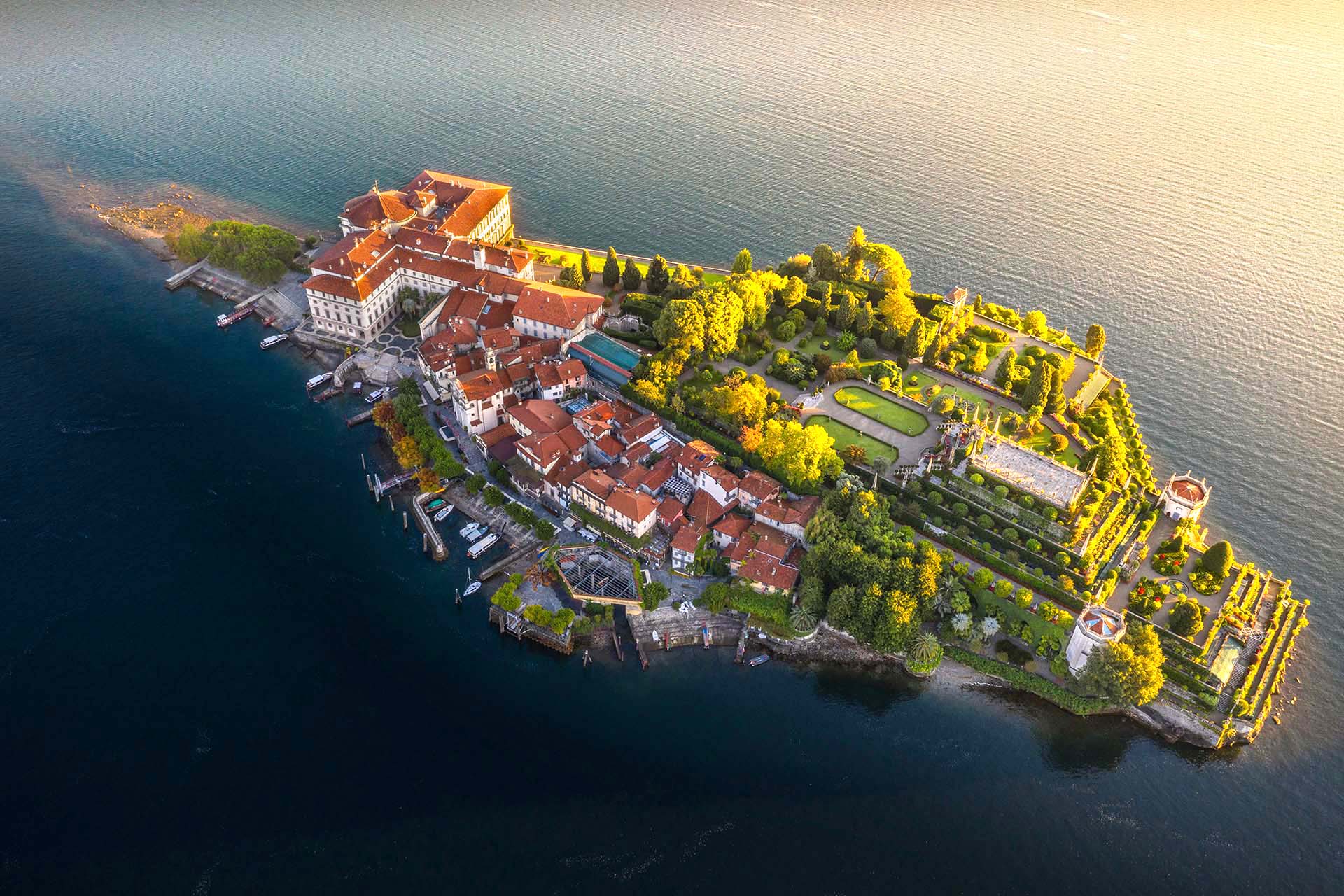 L' Isola Bella nel Lago Maggiore.