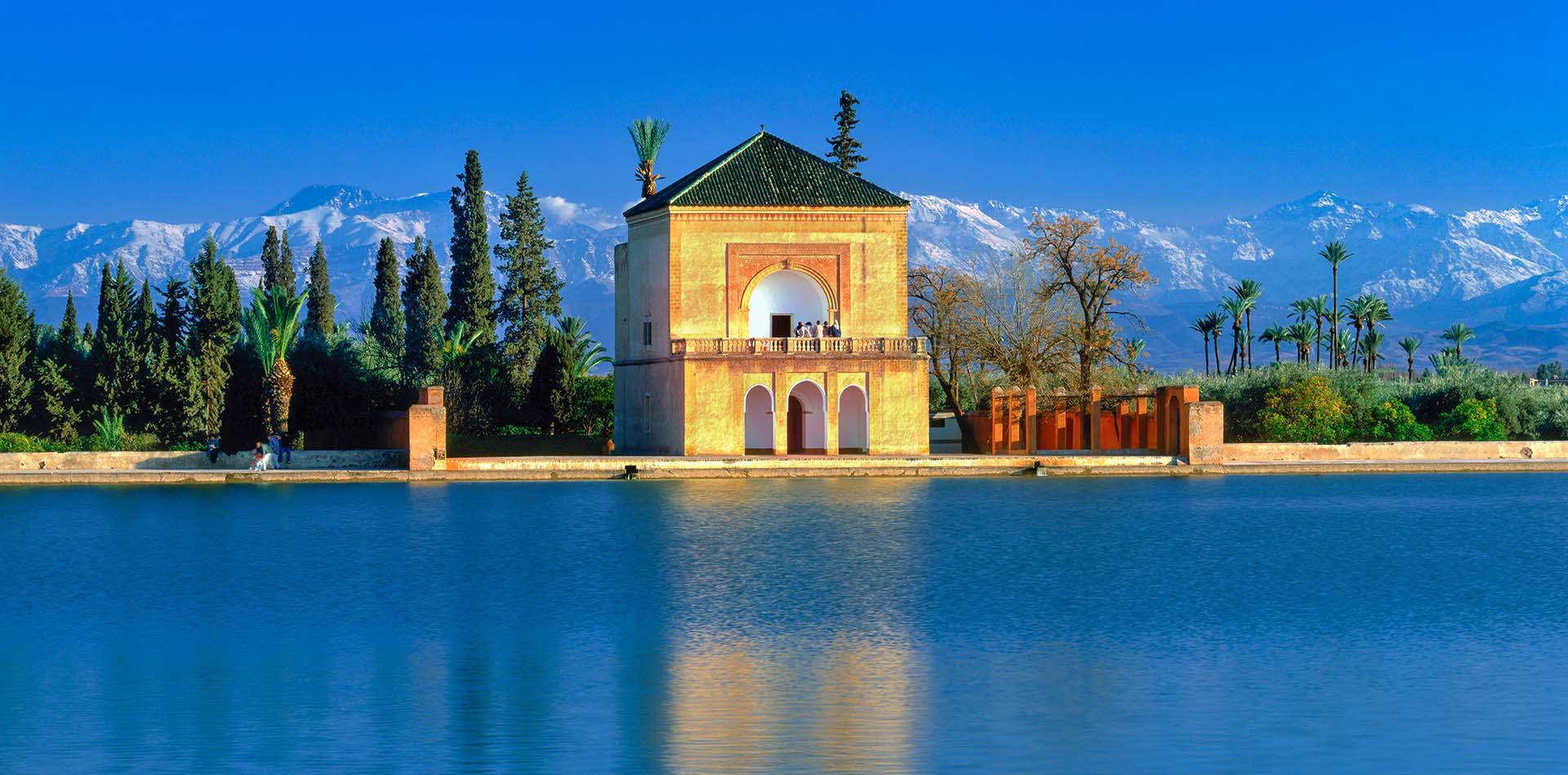 Giardini della Menara a Marrakech