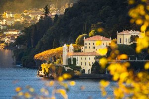 La Villa del Balbianello a Lenno sul Lago di Como.
