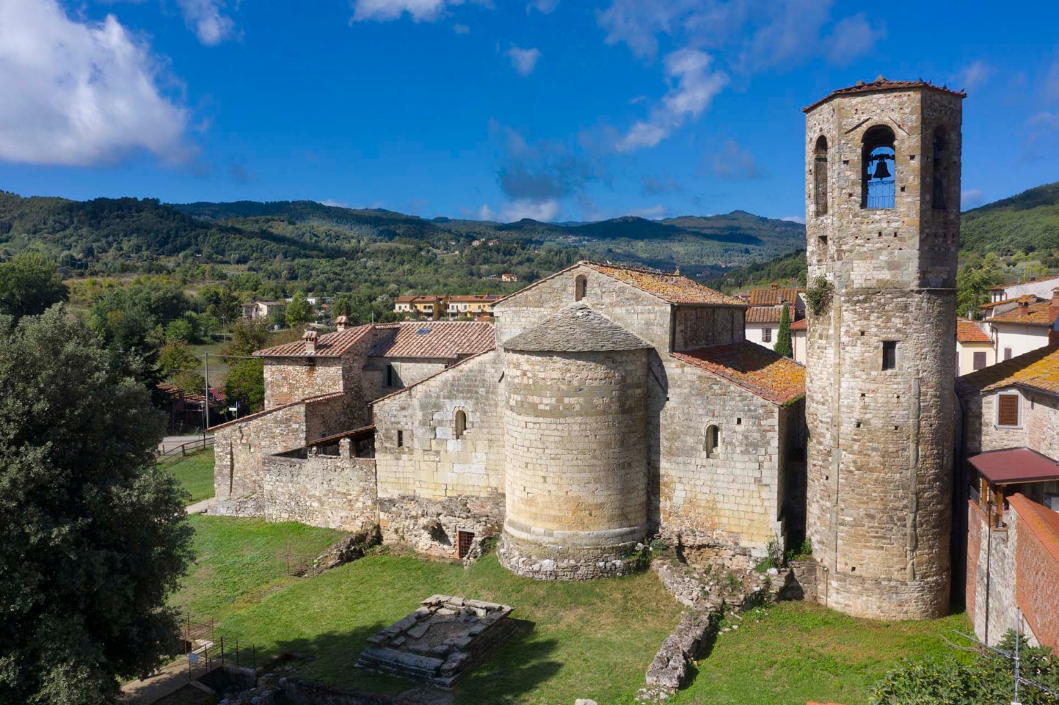 Pieve di Sant'Antonino a Socana in Toscana.