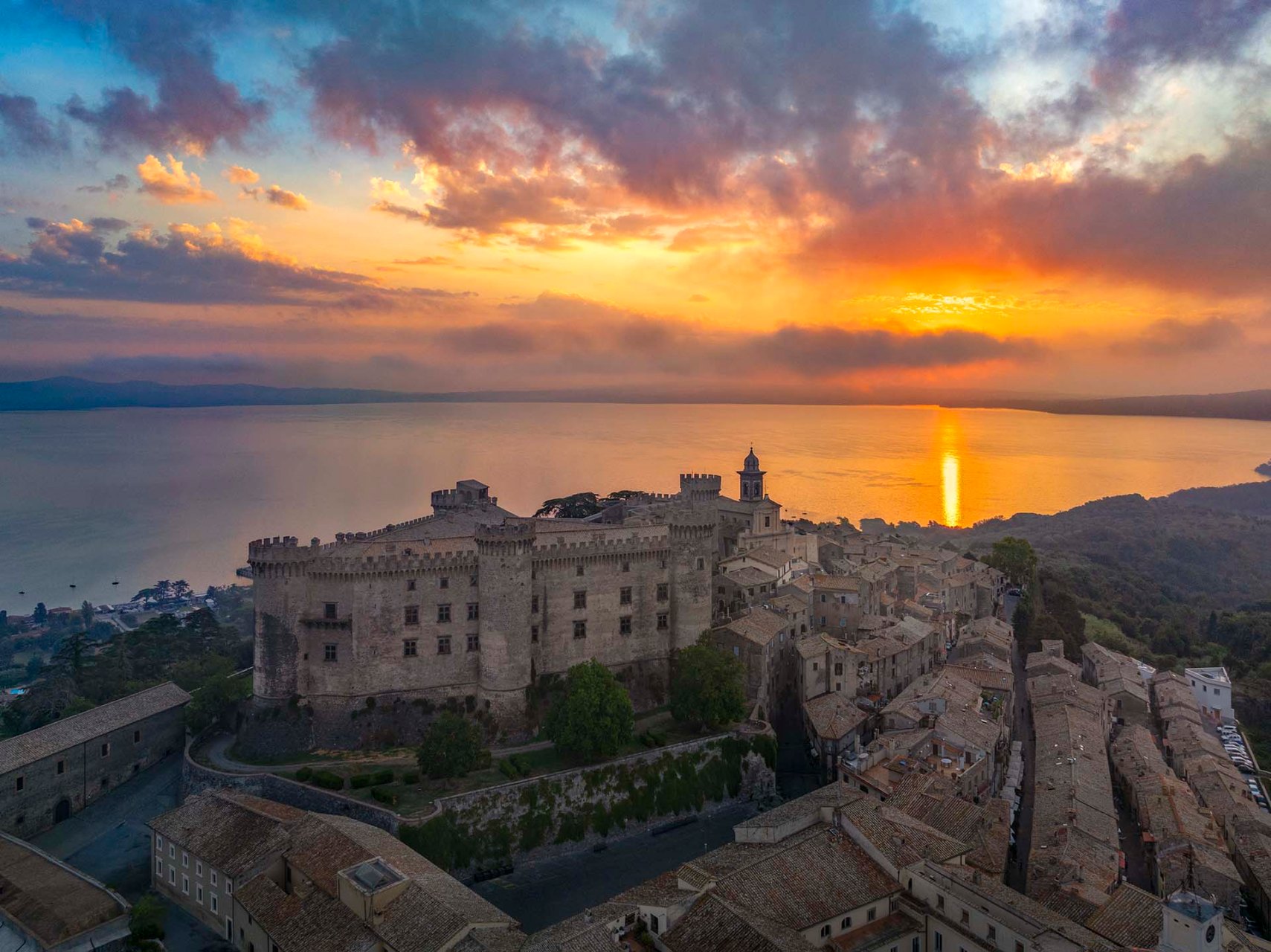 Bracciano e il Castello Orsini-Odescalchi