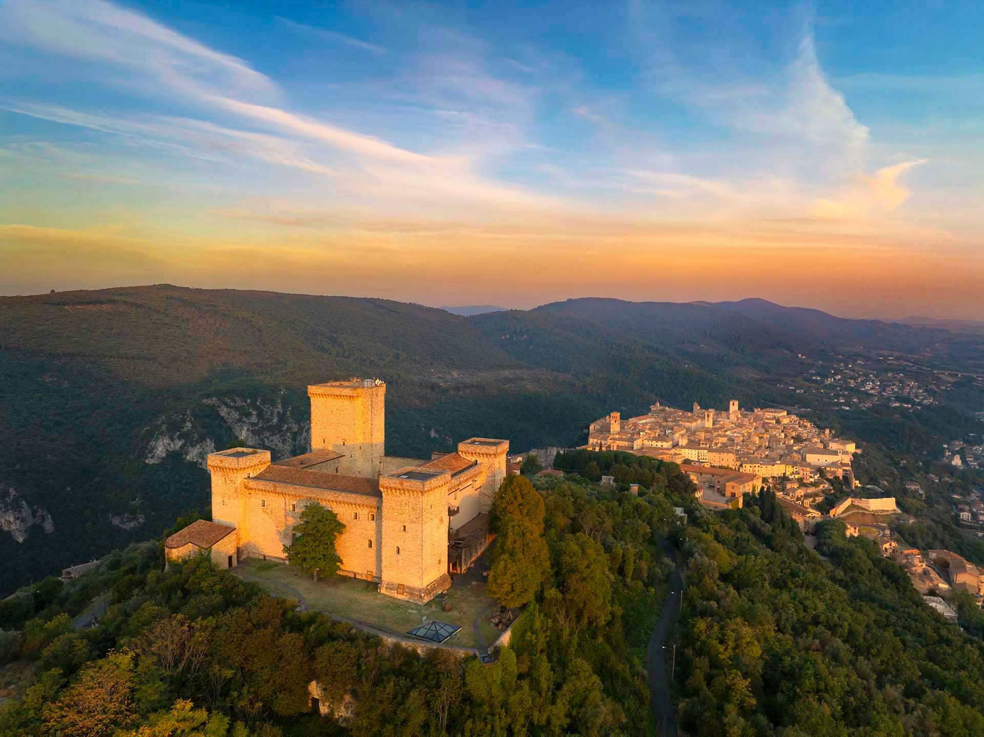 Rocca Albornoz di Narni.