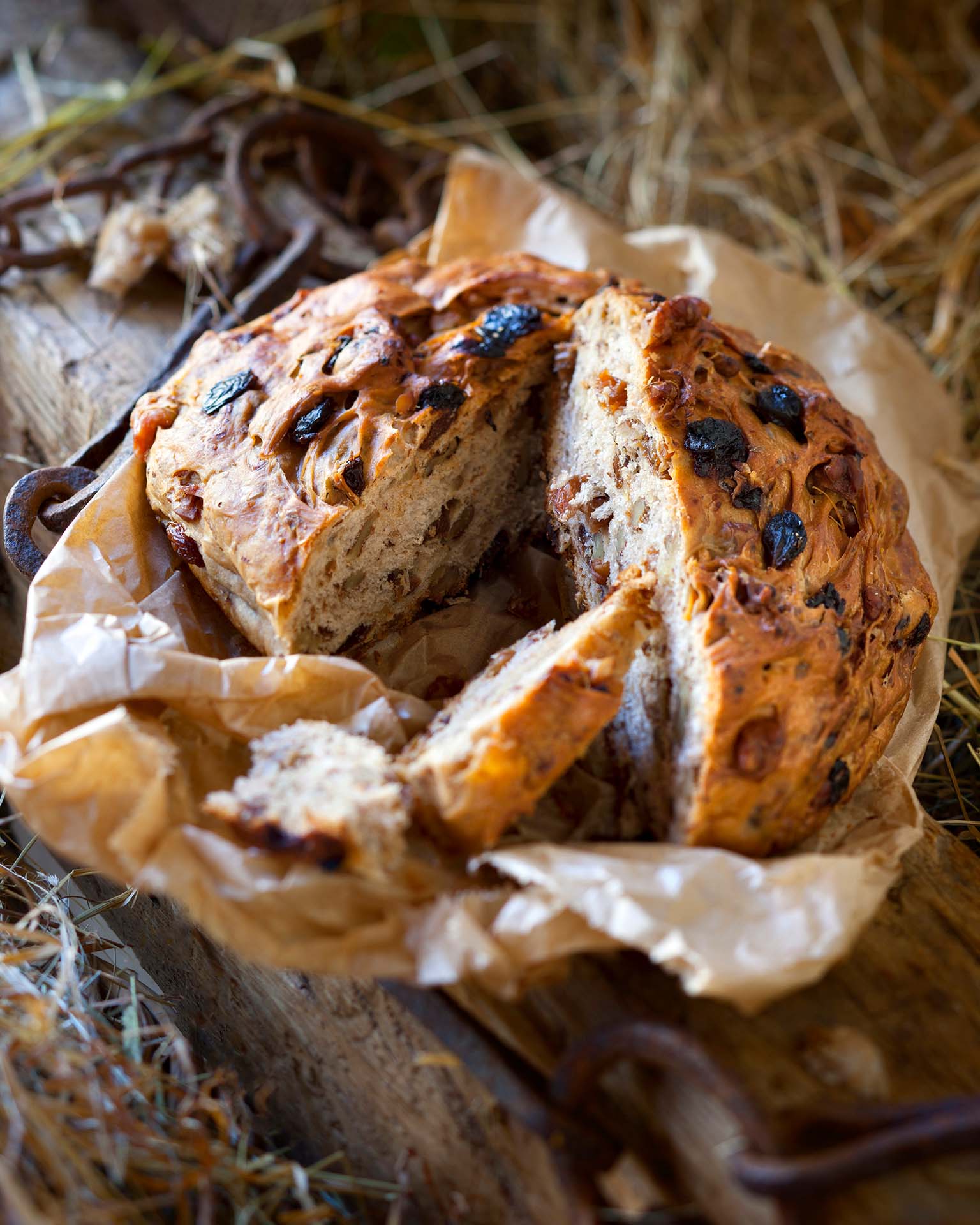 Bisciola valtellinese, dolce tradizionale.