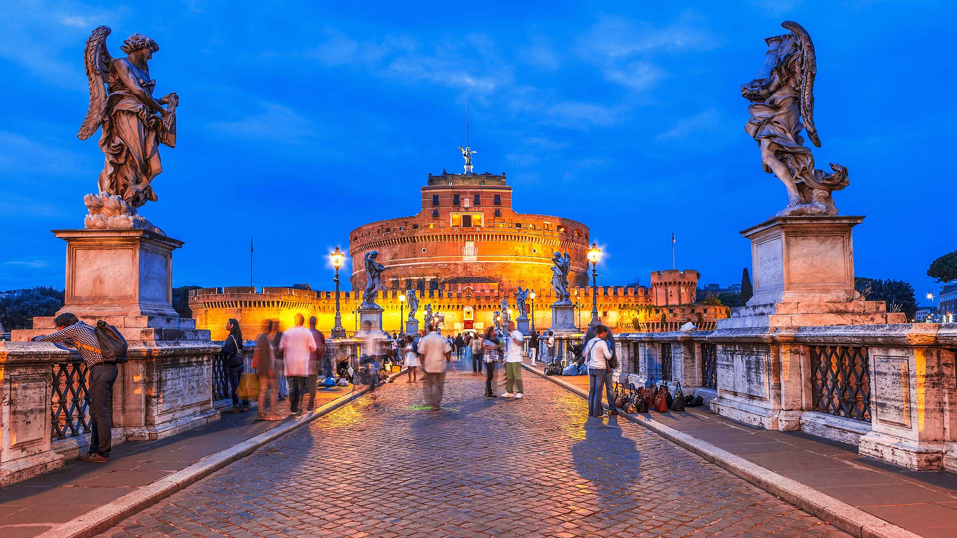 SIM-454920 - Passeggiata serale su Ponte Sant'Angelo e Castel Sant'Angelo