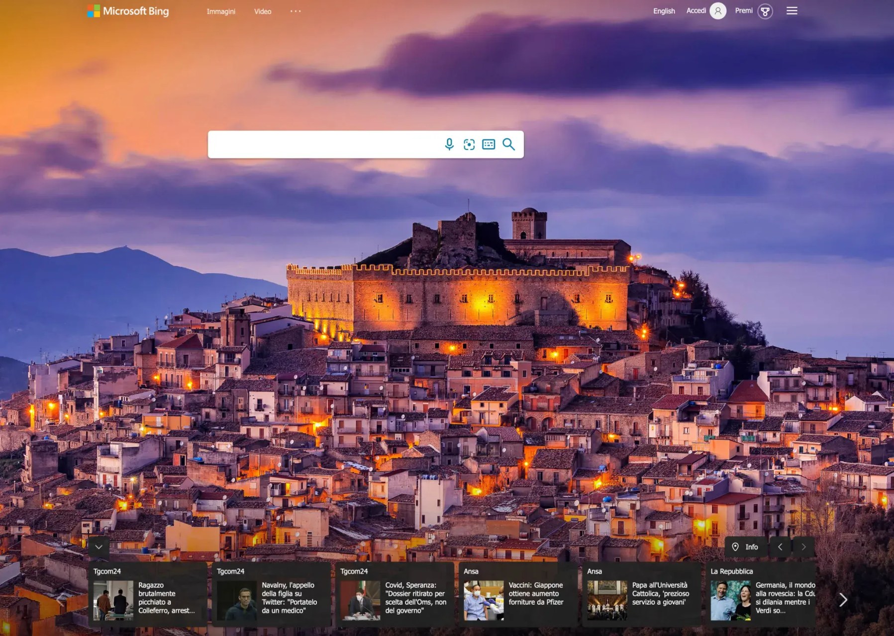 Montalbano elicona microsoft Bing